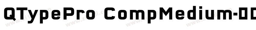 QTypePro CompMedium字体转换